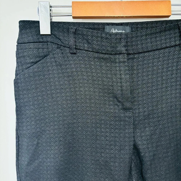 REITMANS – Black patterned straight-leg pants | Petite 10 • - Picture 6 of 9